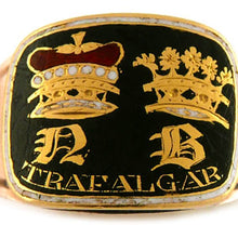 Load image into Gallery viewer, Viscount Nelson Duke of Bronte Mourning Ring, 1806