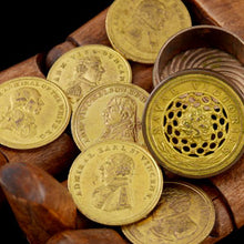 Load image into Gallery viewer, Naval Victories - Cased Gilt Bronze Medalets (1794-1816)