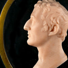 Load image into Gallery viewer, Arthur, 1st Duke of Wellington - A Wax Profile Relief Portrait by Catherine Andras, 1810