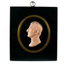 Load image into Gallery viewer, Arthur, 1st Duke of Wellington - A Wax Profile Relief Portrait by Catherine Andras, 1810