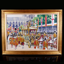 Load image into Gallery viewer, Le Couronnement de la Reine Elizabeth - Albert Brenet, 1953