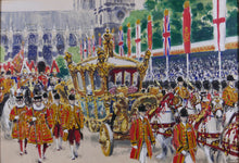 Load image into Gallery viewer, Le Couronnement de la Reine Elizabeth - Albert Brenet, 1953