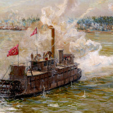 Load image into Gallery viewer, Re-Conquest of the Sudan, - Battle of Hafir (1896), W.L. Wyllie RA, 1899