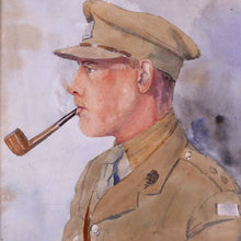 Load image into Gallery viewer, Artists Rifles - Portrait of Lieutenant R.C.F. Besch, 1918