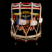 Load image into Gallery viewer, United States Merchant Marine Academy Presentation Side Drum Table, 1960