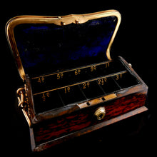 Load image into Gallery viewer, 11th Prince Albert's Own Hussars - Officer’s Pouch Flap Postage Stamp Box, 1890
