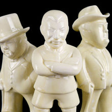 Load image into Gallery viewer, THE BIG THREE - WW2 Caricature Figures Churchill, FDR & Stalin, 1943