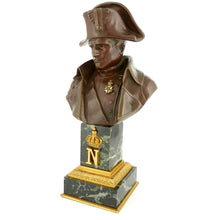 Load image into Gallery viewer, Emperor Napoleon I - A Bronze Desk Bust, 1890