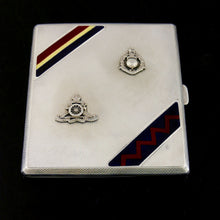 Load image into Gallery viewer, Royal Marines & Royal Artillery - A George V Cigarette Case, 1933