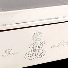 Load image into Gallery viewer, Queen Mary Royal Presentation Cigarette Box, 1936
