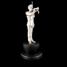 Load image into Gallery viewer, The King's Royal Rifle Corps - A George V Regimental Presentation Figure of a Bugler, 1933