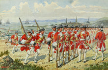 Load image into Gallery viewer, 17th Leicestershire Regiment; Capture of Louisberg - Richard Simkin, 1890