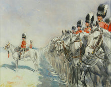 Load image into Gallery viewer, Royal Scots Greys - Watercolour by RF, 1919