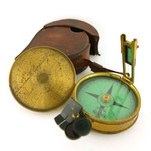 Load image into Gallery viewer, Crimean War Prismatic Compass, 1850