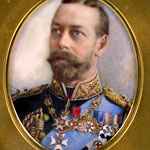 Load image into Gallery viewer, A Portrait Miniature of King George V, Circa 1930