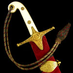 Load image into Gallery viewer, Historic and Symbolic Sword Worn by The First Viceroy of India, Blade, circa 1840; hilt and scabbards circa 1856