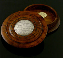 Load image into Gallery viewer, A 1794 Battle of the Glorious First of June Snuffbox made from the timber of H.M.S. Sans Pareil
