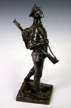 Load image into Gallery viewer, Early 20th Century Bronze Figure of an ‘Old Contemptible’, signed and dated 1915
