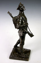 Load image into Gallery viewer, Early 20th Century Bronze Figure of an ‘Old Contemptible’, signed and dated 1915