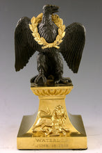 Load image into Gallery viewer, A Mid 19th Century Cast Bronze and Ormolu Figure Commemorating the Battle of Waterloo, Circa 1865 or earlier