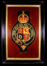 Load image into Gallery viewer, An Edwardian Armorial Coach Panel
