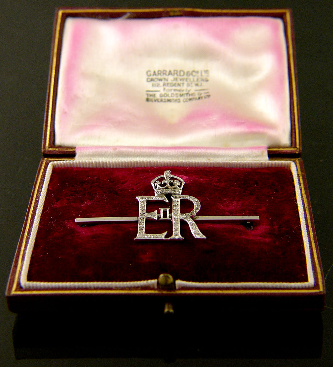 Queen Elizabeth II Royal Presentation Brooch, Circa 1955