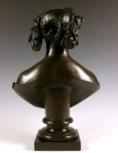 Load image into Gallery viewer, Bronze Bust of Queen Victoria, Circa 1855-60