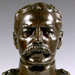 Load image into Gallery viewer, Bronze Bust of Field Marshal Lord Kitchener by Albert Toft, Circa 1910