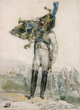 Load image into Gallery viewer, Study of a Premier Empire Trompettiste des Dragons Impératrice de la Garde
