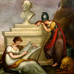 Load image into Gallery viewer, A Regency Nelson Allegorical Tray, 1805-10