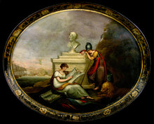Load image into Gallery viewer, A Regency Nelson Allegorical Tray, 1805-10