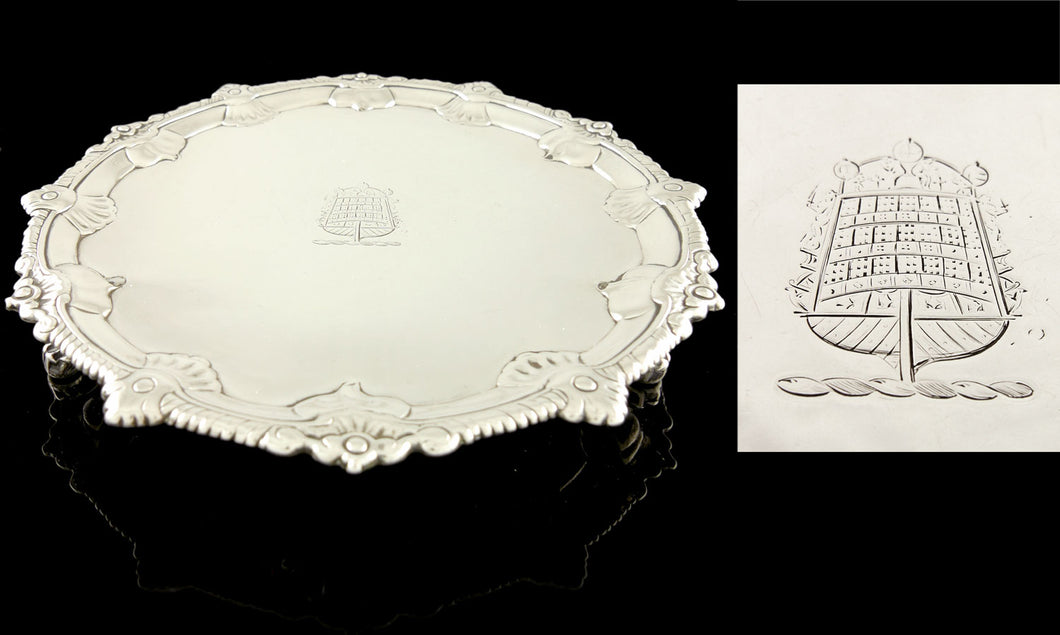 Vice Admiral Lord Collingwood’s Silver Salver (1763), 1807
