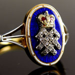Load image into Gallery viewer, Queen Alexandra Royal Presentation Ring, Circa 1910