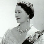 Load image into Gallery viewer, Royal Presentation Portrait of H.M. Queen Elizabeth The Queen Mother, 1965