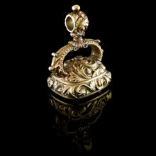 Load image into Gallery viewer, Calabrian Free Corps - A British Peninsula Officer’s Gold and Amethyst Fob Seal, Circa 1830