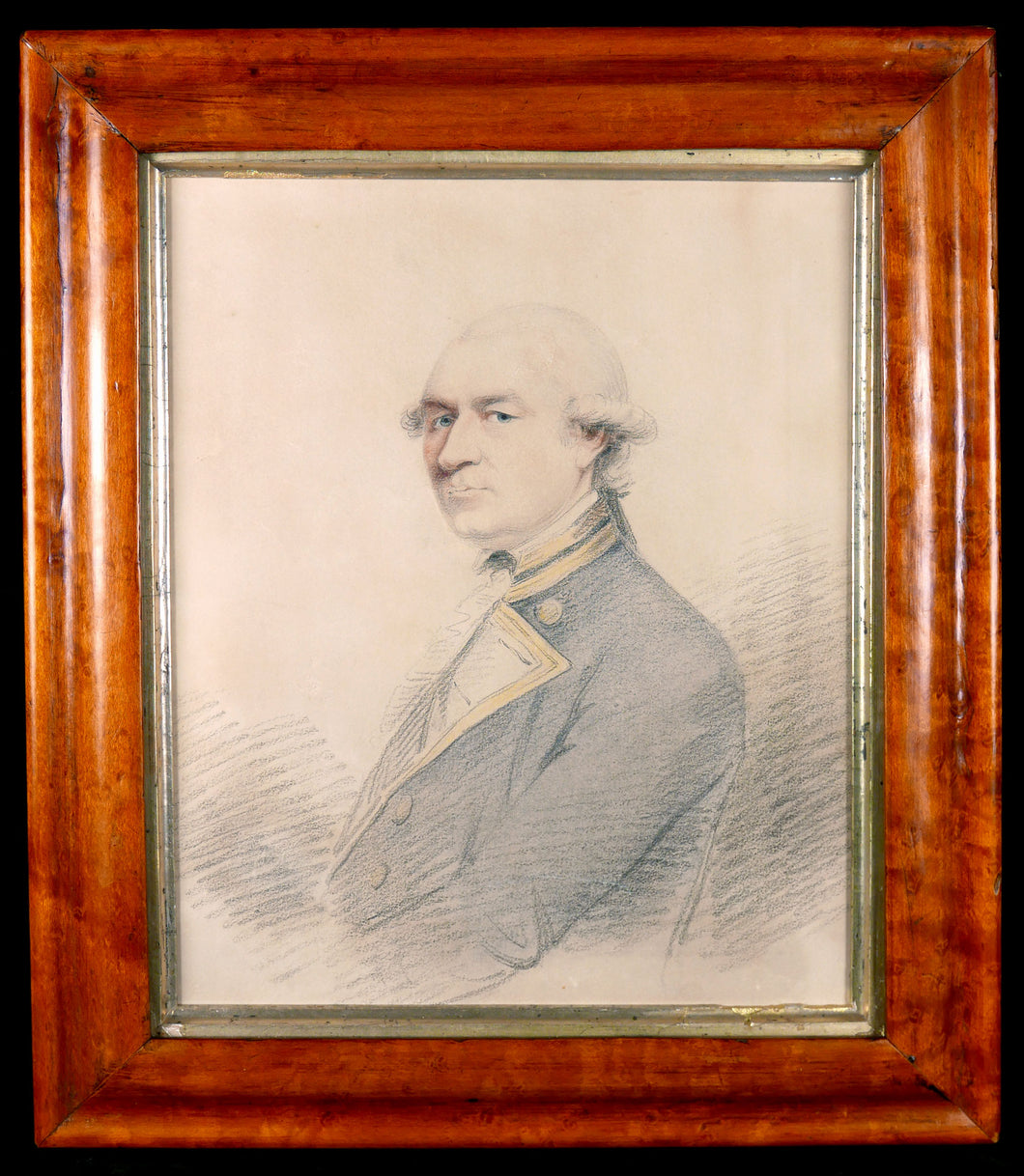 Portrait of Captain Sir Richard Pearson R.N. - Nemesis of Captain John Paul Jones, U.S.N., Circa 1810