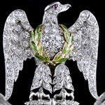 Load image into Gallery viewer, Royal Scots Greys Brooch (2nd Dragoons) Regimental Booch, Circa 1930