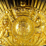 Load image into Gallery viewer, 1st (King’s) Dragoon Guards Officer's Helmet, 1818