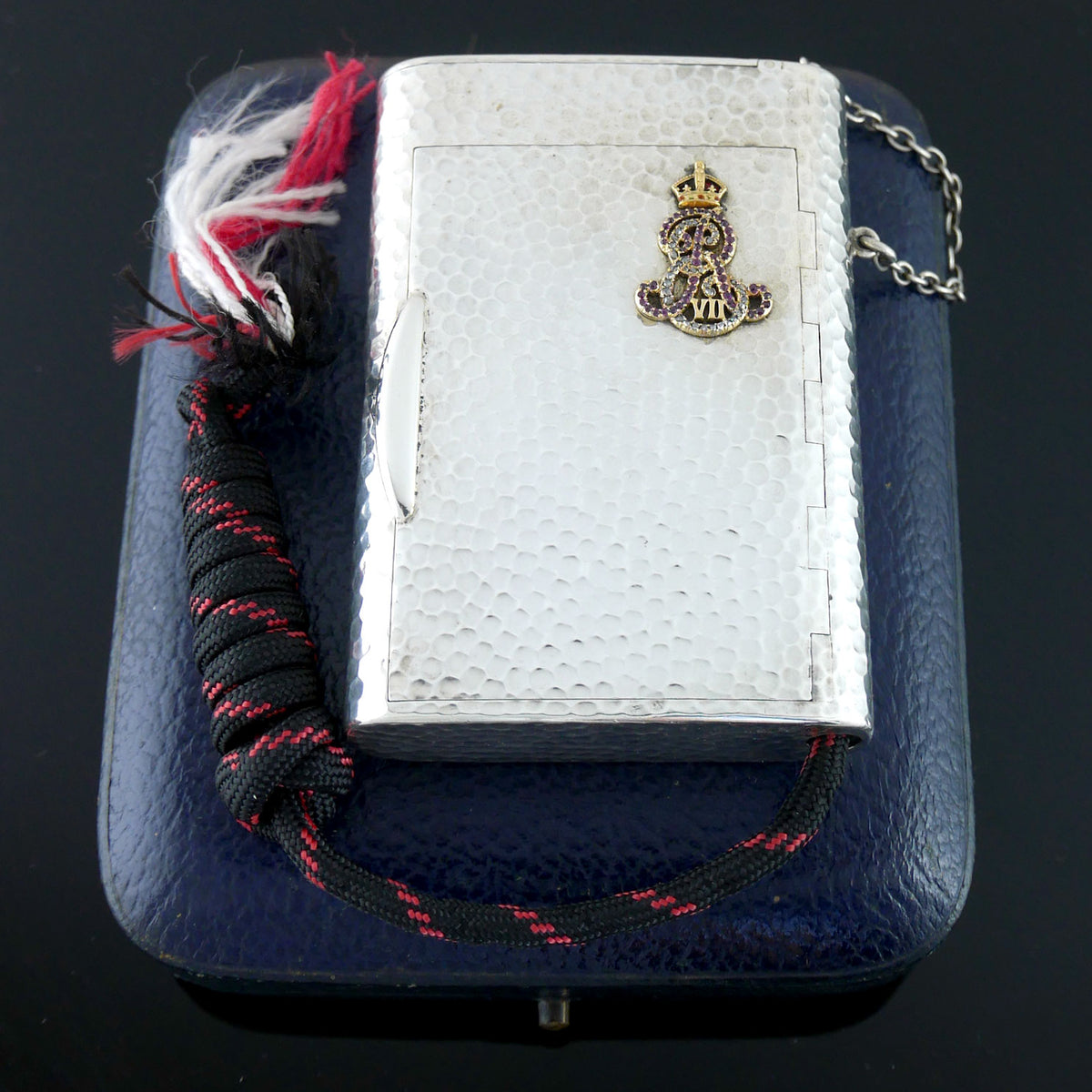 silver cigarette case uk A Edward VII Royal Presentation Russian Style Silver Cigarette Case, 1 –  The Armoury St James's
