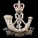 Load image into Gallery viewer, 4th (Uganda Battalion) The King&#39;s African Rifles Brooch
