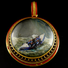 Load image into Gallery viewer, Royal National Lifeboat Institution - A Presentation Reverse Crystal Intaglio, 1882