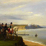 Load image into Gallery viewer, Napoleon’s Camp at Boulogne, 1803-04 - Henri Toussaint Gobert (fl.1831-1881)
