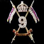 Load image into Gallery viewer, 9th Royal Lancers Brooch
