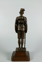 Load image into Gallery viewer, The King’s African Rifles - A Bronze Figure of a First World War Askari, 1918
