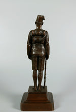 Load image into Gallery viewer, The King’s African Rifles - A Bronze Figure of a First World War Askari, 1918