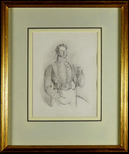 Load image into Gallery viewer, Royal Horse Artillery - Portrait of a Waterloo Officer by Daniel Maclise, R.A., 1826