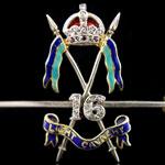 Load image into Gallery viewer, 16th Light Cavalry Brooch, Indian Army
