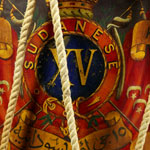 Load image into Gallery viewer, Sultanate of Egypt Period 15th Soudanese Infantry Side Drum, 1914