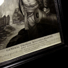 Load image into Gallery viewer, Mezzotint - General George Augustus Eliott, Baron Heathfield of Gibraltar, 1789