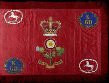 Load image into Gallery viewer, A Victorian King’s German Dragoons Guidon, late 19th century
